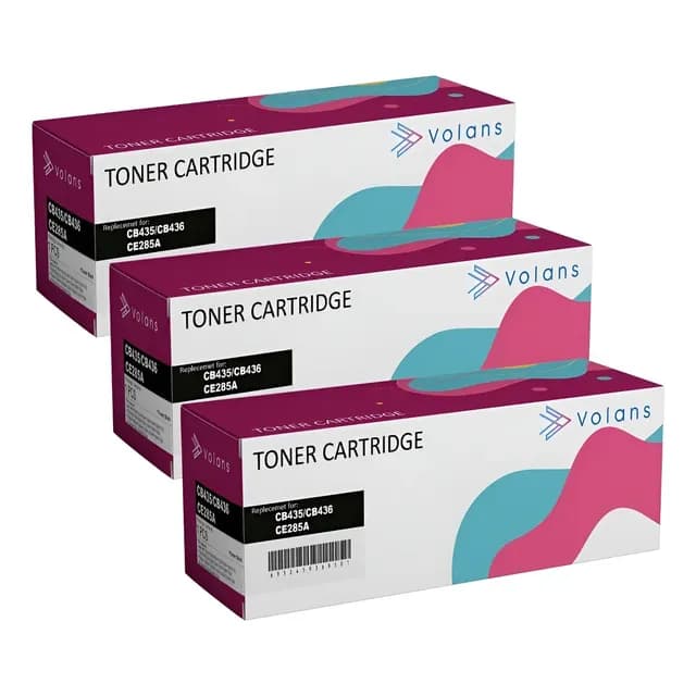Pack 3 Toner Alternativo Ce285a 85a 