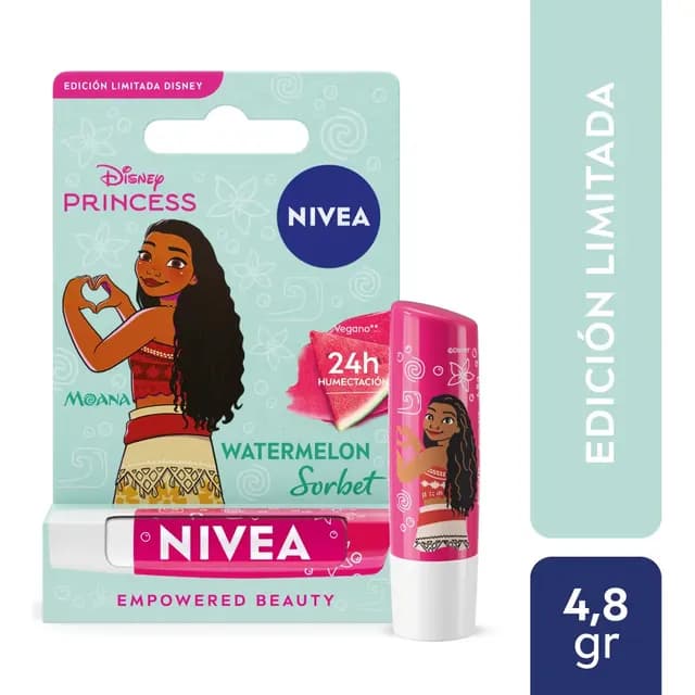 Balsamo Labial Nivea Edicion Limitada Moana X 4,8 Gr