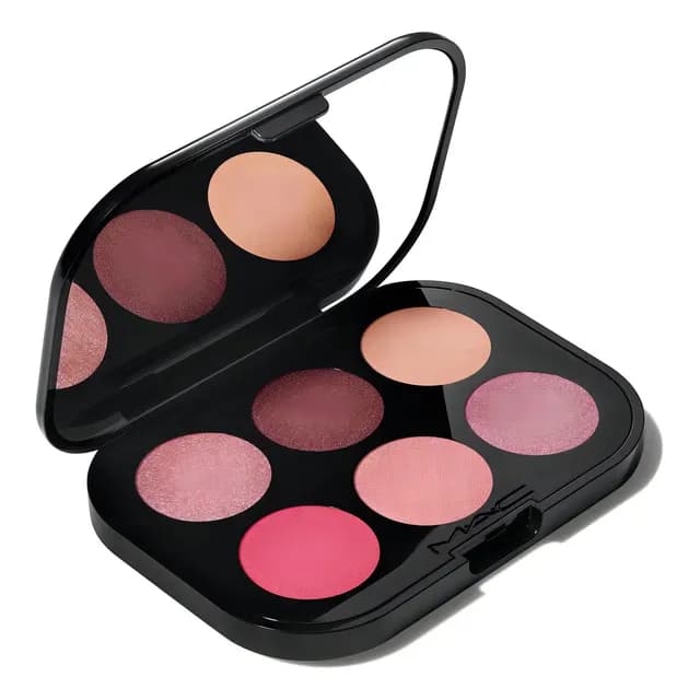Mac Paleta De Sombras Connect In Colour X6 Sombra Rose Lens