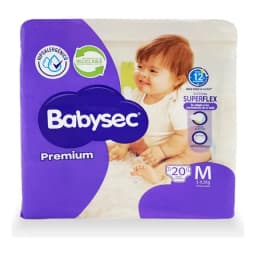 Babysec Panales Desechables Flexi Protect Talla M / 20 Un
