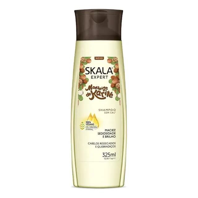 Shampoo Karite Suavidad Sedosa Sin Sal Skala 325 Ml