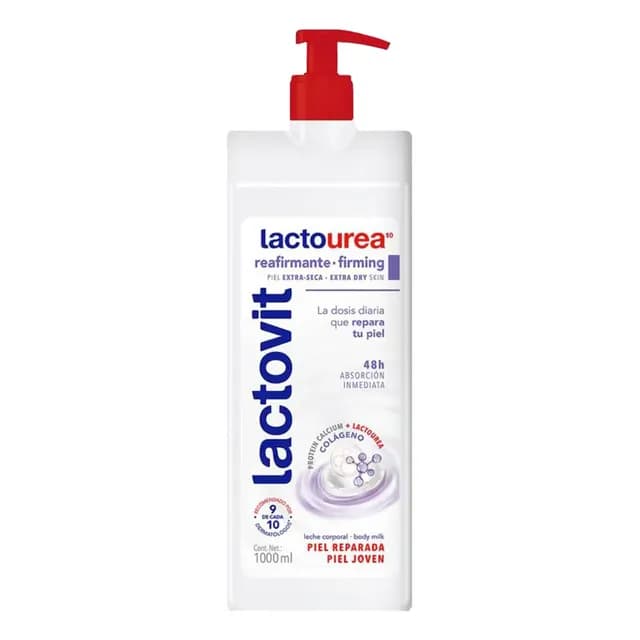 Lactovit Crema Corporal Lactourea Firming 1 L Fragancia Neutra