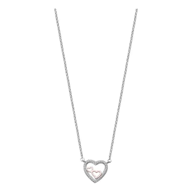 Collar Lp1856-1/1 Lotus Silver Mujer Moments
