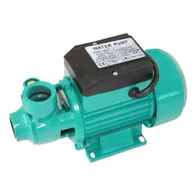 Bomba De Agua Periferica 0.5hp 35l/min Qb-60 50hz