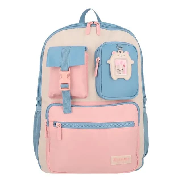 Mochila Notebook Xtrem Cleveland 6xt Beige/azul 15 