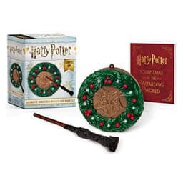 Harry Potter Hogwarts Christmas Wreath And Wand