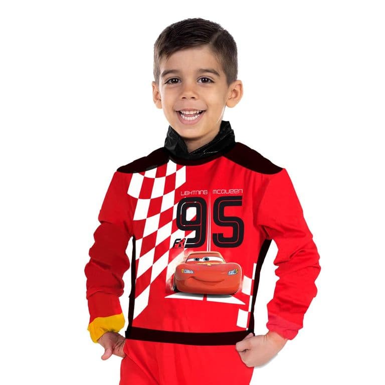 Disfraz Cars 6 A 7 Anos Pronobel Rojo ...