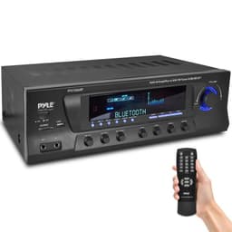 Receiver con Amplificador Hibrido con Bluetooth de 300 watts