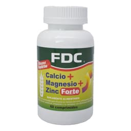 CALCIO+MAGNESIO+ZINC FORTE x 60 COMPRIMIDOS
