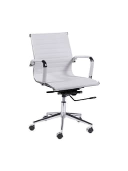 Silla ejecutiva escritorio Berlin Baja Blanca