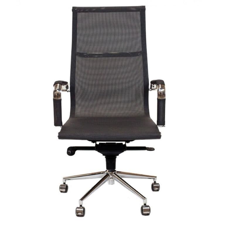 Silla ejecutiva escritorio Carson Alta Negra