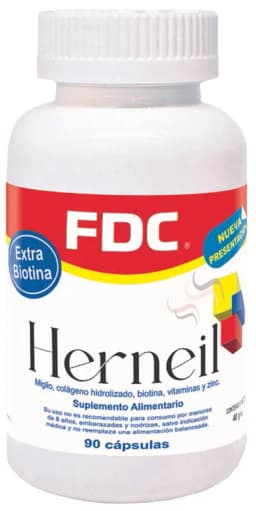 VITAMINAS PARA UNAS Y PELO - HERNEIL X 90 CAPSULAS