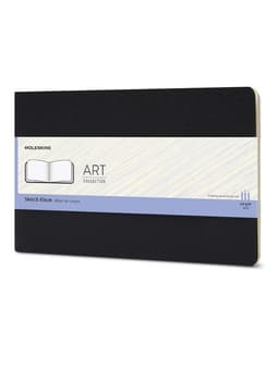 Album De Dibujo / Grande / Negro / Tapa Blanda