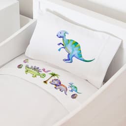 Juego de Sabanas Cuna Dinosaurios