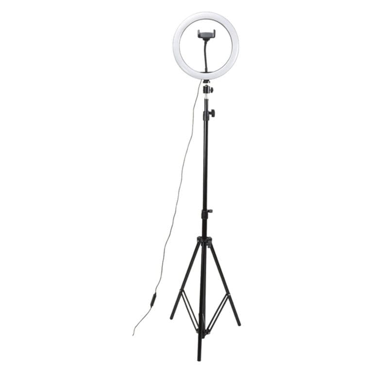 Aro De Luz Led 26cm Con Tripode Fotografia