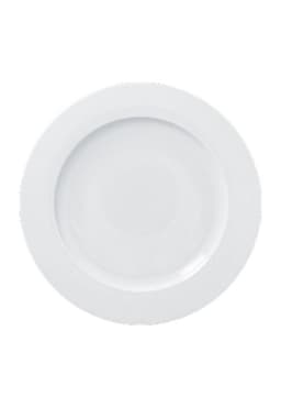 SET DE 6 PLATO REDONDO PORCELANA BLANCO 27CM ACCES RAK