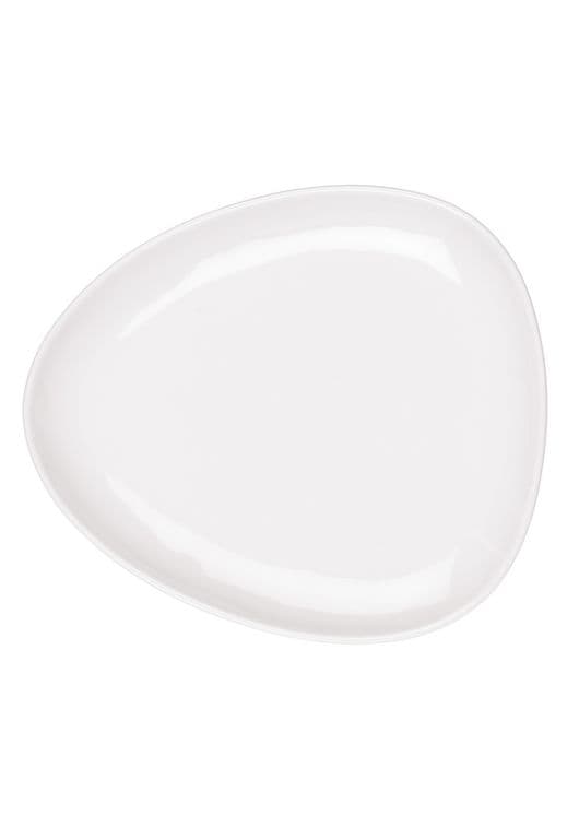 PLATO GOTA BAJO PORCELANA BLANCO 30CM STAR DESIGN