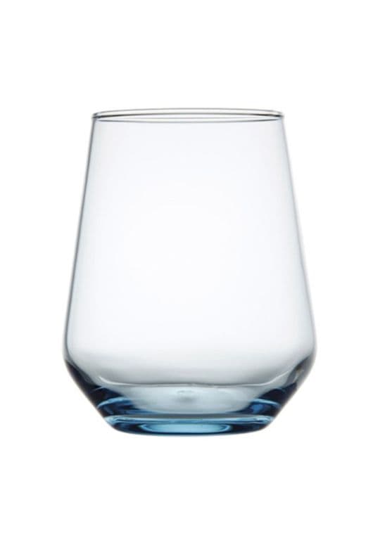 Set de 24 vasos vidrio bajo 425ml blue