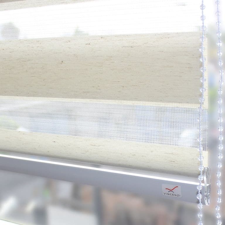 Cortina Roller Duo Lino Blanco Oats 120x240cm