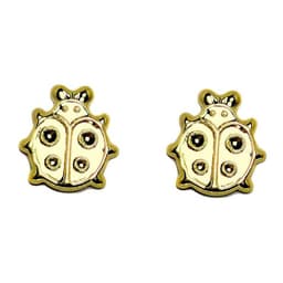 Aros Chinita Enchapado Oro 18K Dorado TALLA UNICA