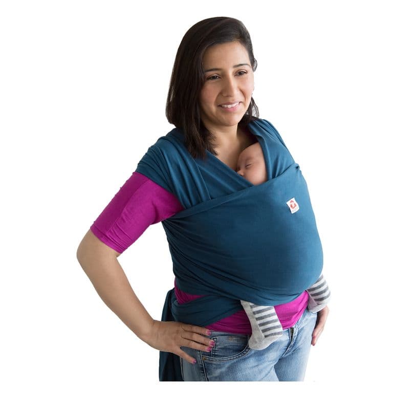 Fular Portabebe Semielasticado Petroleo