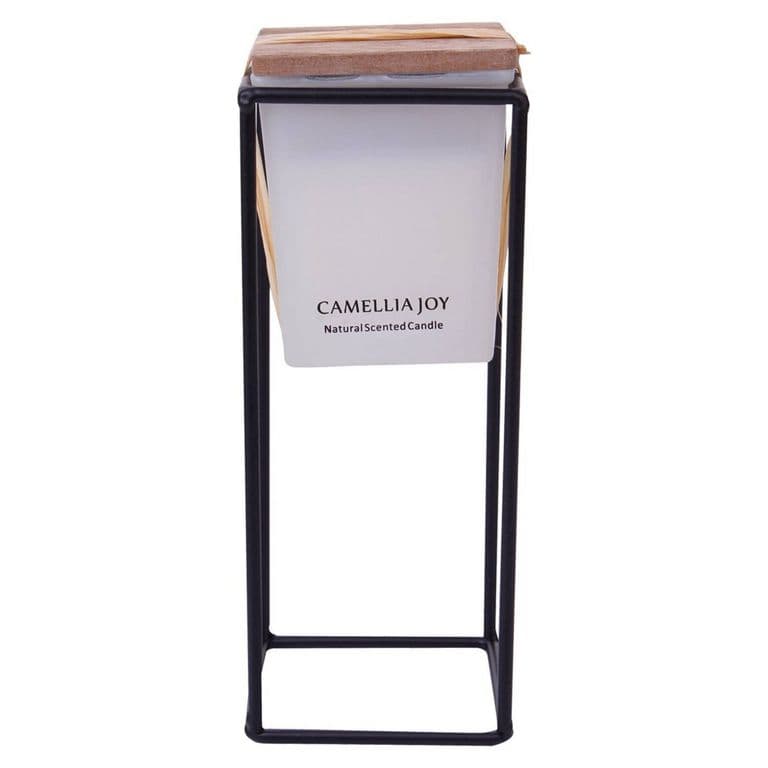 Vela Aromatica con Base Square Mediana