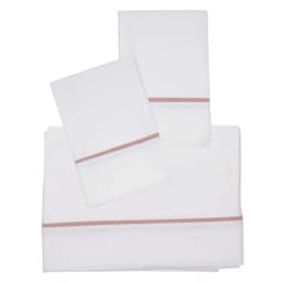 Juego de Sabanas Vivo Rosa Viejo Super King