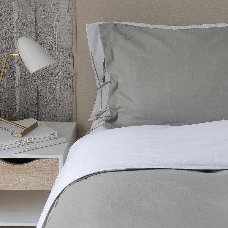 Cubreplumon Algodon 1,5 Plaza Taupe Stonewash