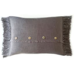 COJIN TELAR ALGODON TAUPE