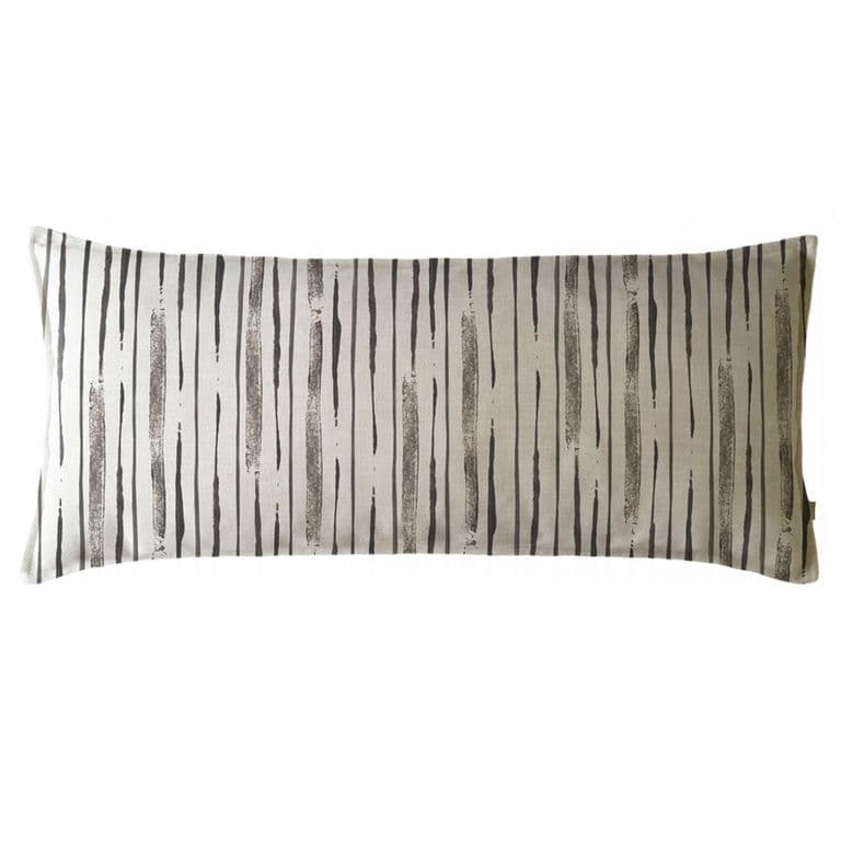 FUNDA COJIN MARISA ABSTRACTO LINEAL GRIS XL