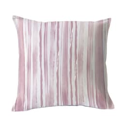 FUNDA COJIN ALGODON TRAMA LINEAL PALO DE ROSA 45X45