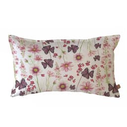 FUNDA COJIN ALGODON PRIMAVERA ROSA 50X30