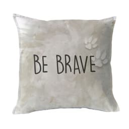 FUNDA COJIN ALGODON BE BRAVE 45X45