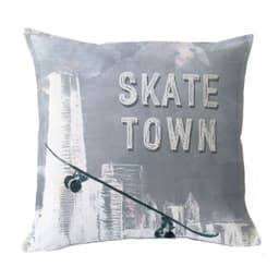 FUNDA COJIN ALGODON SKATE TOWN 45X45