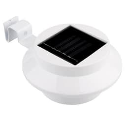 Foco led redondo con panel solar 3.7v blanco