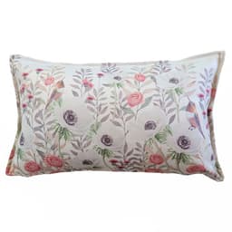 FUNDA COJIN MARISA ANEMONE BLANCA 50X30
