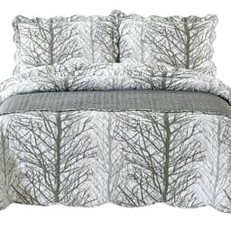 Quilt Con Piecera Forest 1,5 Plazas