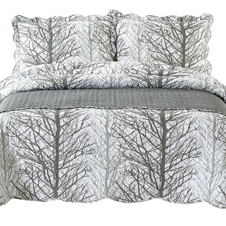Quilt Con Piecera Forest 1,5 Plazas