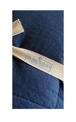 Cubrecama King Azul Marino