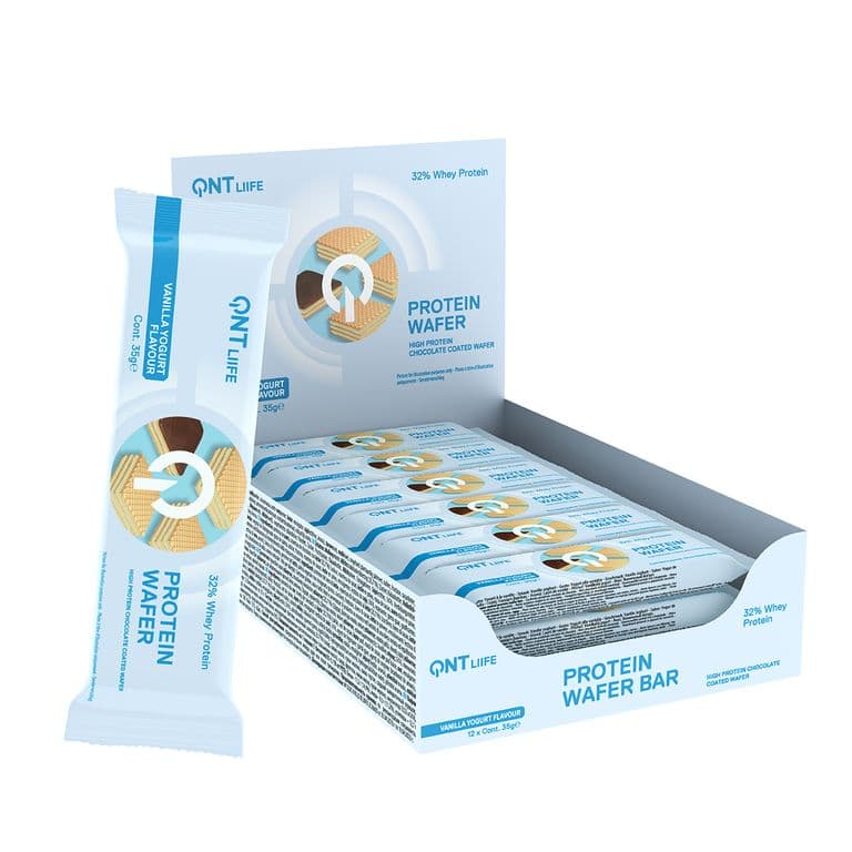 Pack x 12 Barras De Proteina Wafer Bar 35gr Vainilla