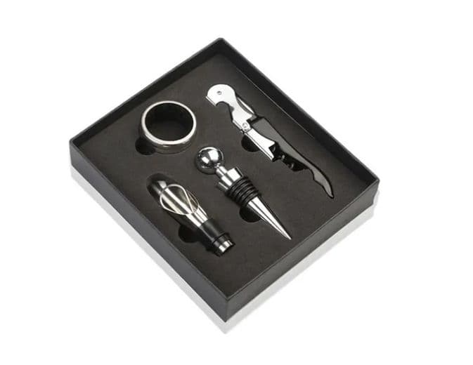 Set Destapador Vinos 4 Pcs