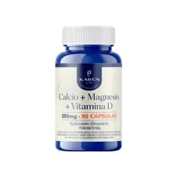 Calcio + Magnesio + Vitamina D 90 Capsulas 550 Mg ...