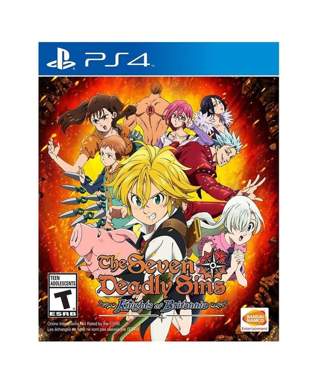 The Seven Deadly Sins Knights Of Britannia - Ps4 Fisico - Sniper