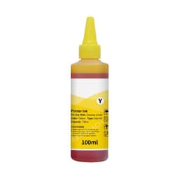 Tinta para Recargar Impresoras 100ML Yellow Premium Quality - Amarillo
