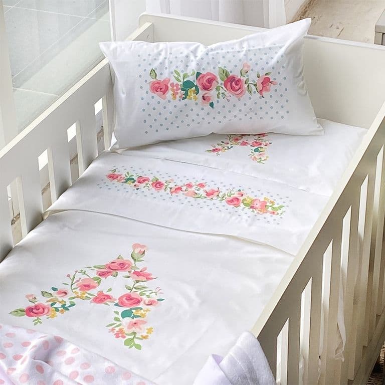 Cubreplumon Moises Letras Vintage A -