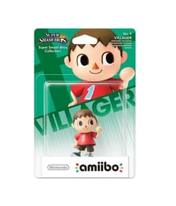 Figura Amiibo AldeanoVillager - Coleccion Super Smash Bros - Sniper