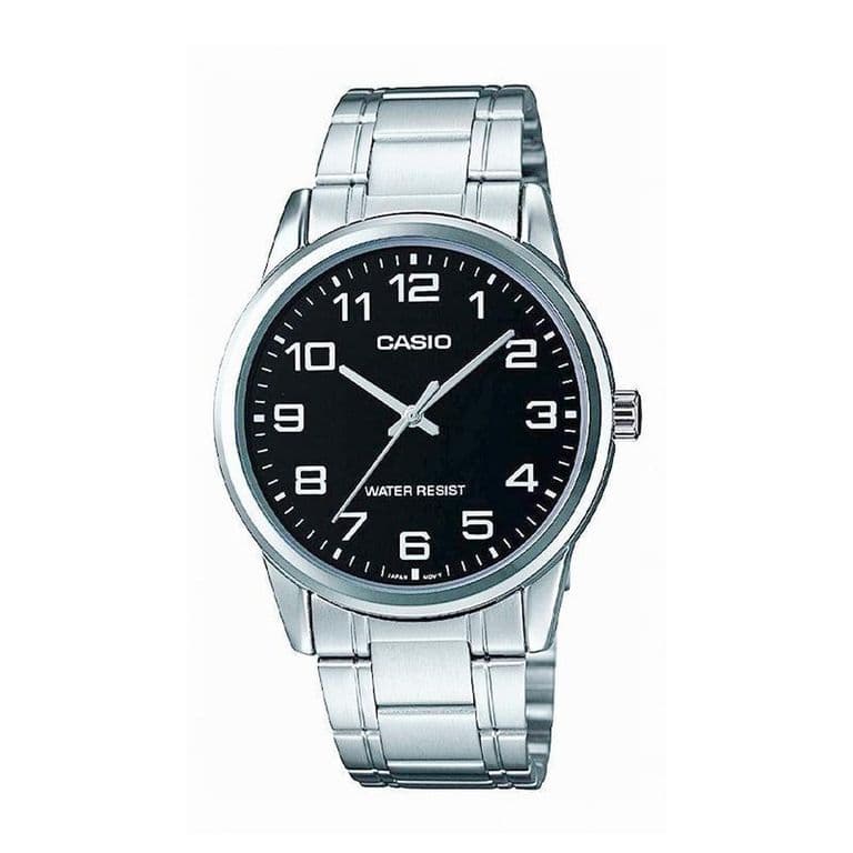 Reloj Analogo Hombre MTP-V001D-1B Plateado TALLA UNICA