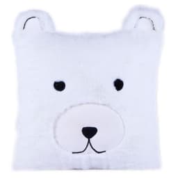 Cojin Decorativo Infantil Osito Blanco
