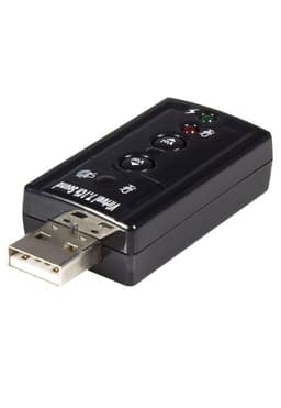 Tarjeta de Sonido 7.1 Virtual Externa USB