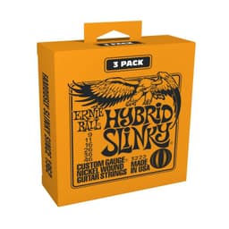 Set 3 Cuerdas para Guitarra Electrica 2222 Hybrid Slinky 09-46
